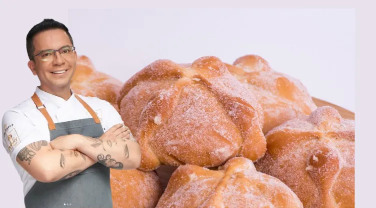 Receta pan de muerto tradicional del chef José Ramón