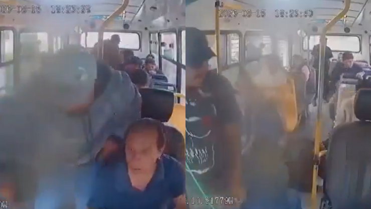 VIDEO | Violento asalto a la Ruta 27 en Puebla: Delincuentes disparan contra pasajeros y dejan tres heridos