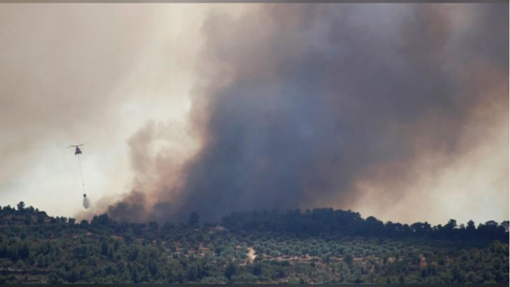 una Europa sofocada combate incendios forestales y olas de calor