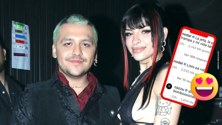 “La patrona": Christian Nodal llena de halagos a su novia Cazzu.