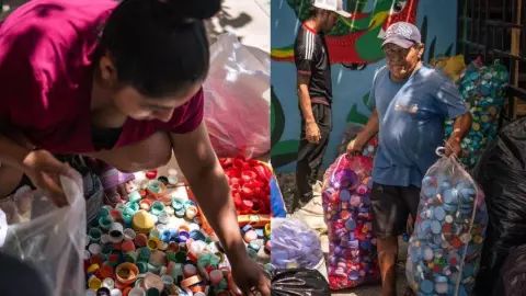 ¡Increíble! Crean la primera escuela hecha de plástico en Tulum