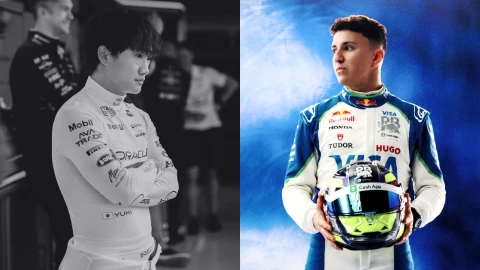 Adiós Tsunoda, hola Hadjar. Red Bull confirma a sus pilotos para 2026.