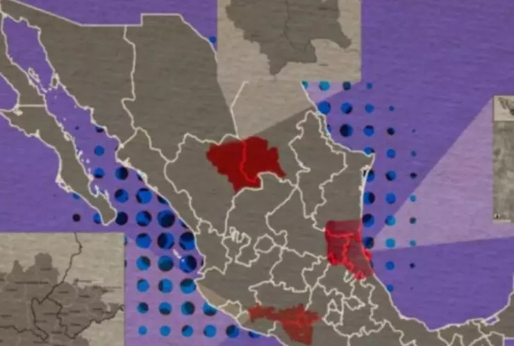 Tres estados nuevos en México