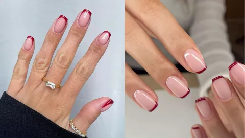 Uñas francesas micro