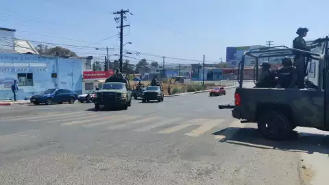 Llegan más elementos ejército por inseguridad en Tijuana.