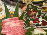 En países Asia celebran la Navidad con recetas occidentales y cortes clásicos coreanos, como el Wagyu