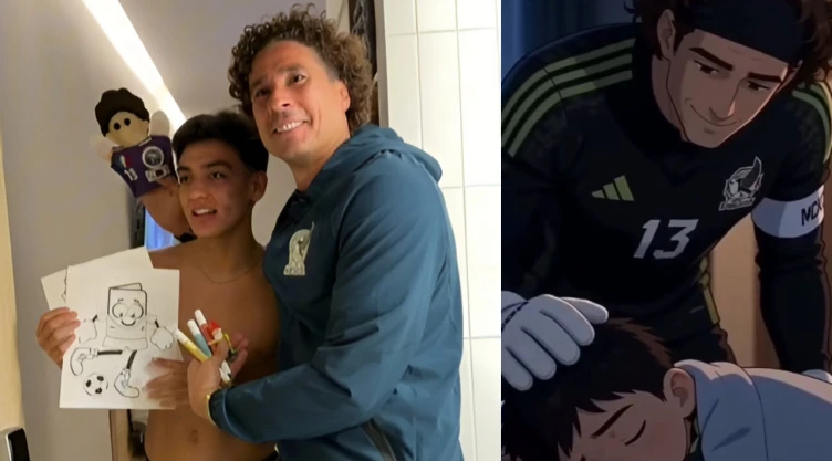 Memo Ochoa vuelve a cuidar de Gilberto Mora y los memes de “Don Memo” cobraron vida otra vez