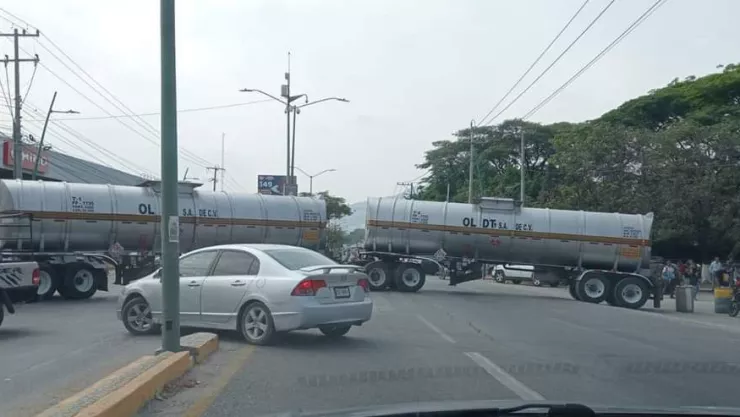 Bloqueo Tuxtla Gutiérrez