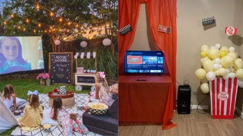 ideas de cine en casa para el día del niño