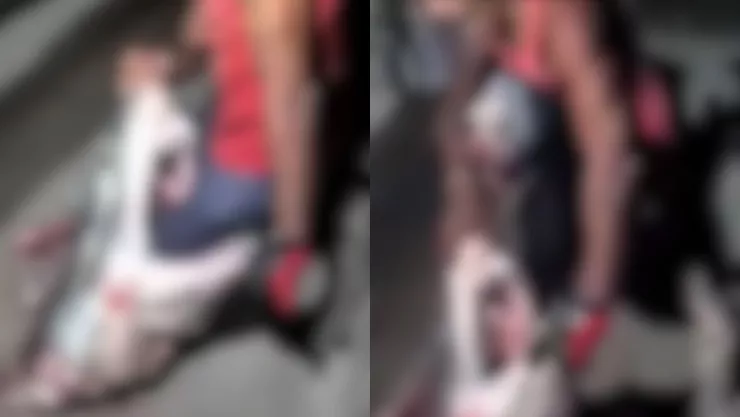 VIDEO | Momento en que hombre termina en la boca de un tiburón y le devora una pierna