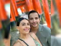 Kristal Silva y esposo