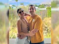 Kristal Silva y esposo