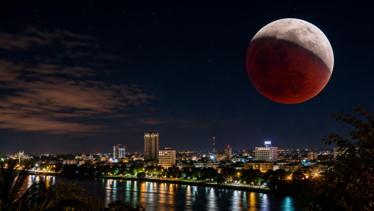 Eclipse lunar 27 de agosto