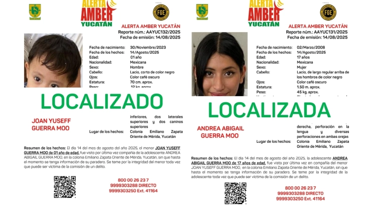 FGE informa LOCALIZACIÓN de dos hermanos desaparecidos en la Emiliano Zapata Oriente