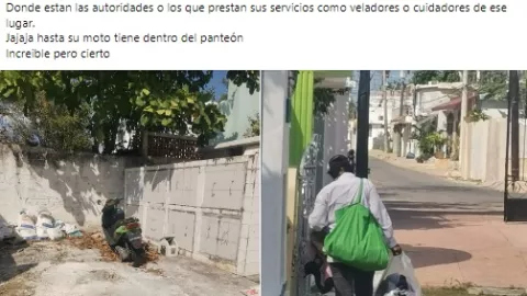 ¡Es el colmo! Visita la tumba de su papá y descubre que una pareja vive ahí