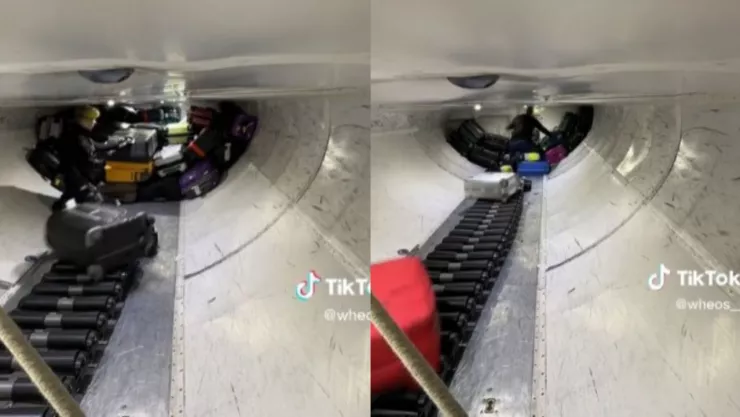 Maletas avión aeropuerto Estados Unidos