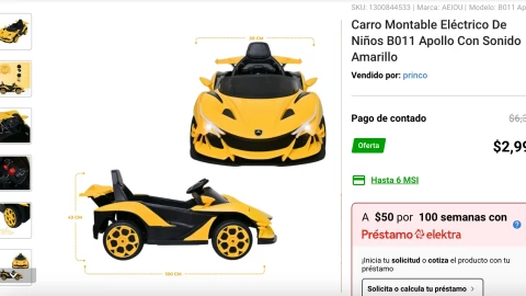 Así es el carro eléctrico que ofrece Elektra