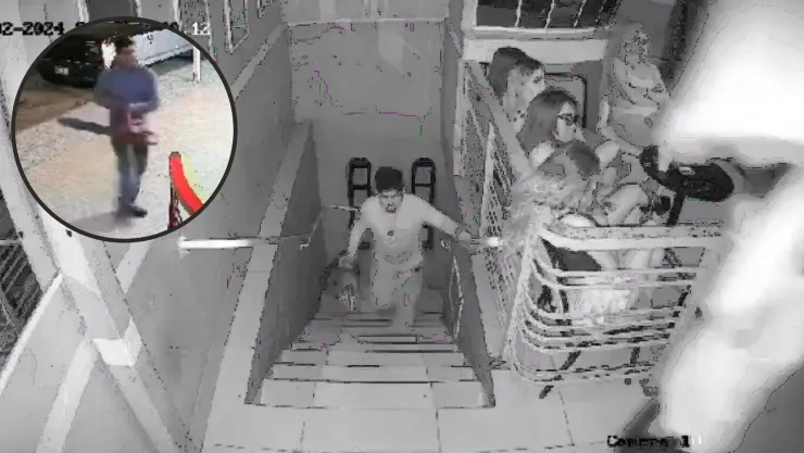 Hombre amenaza con sierra en bar de Michoacán