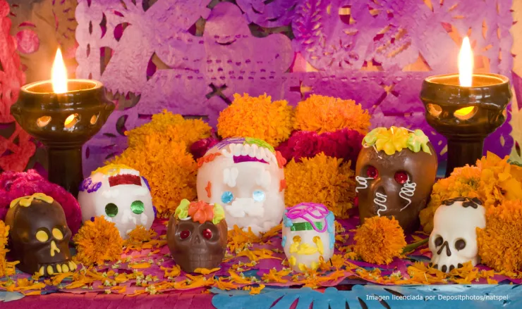 El Día de Muertos se celebra el 1 y 2 de noviembre y es una tradición prehispánica