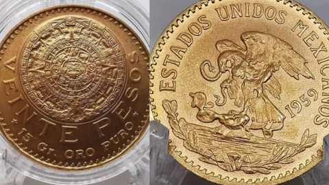 Moneda mexicana de Centenario