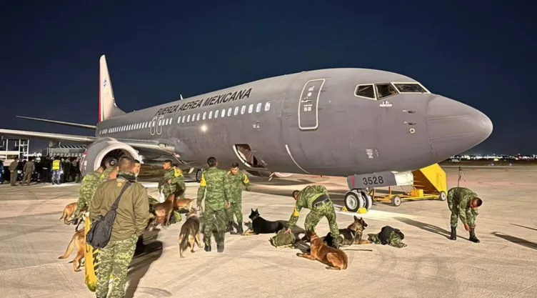 Despega desde el AIFA aeronave con ayuda humanitaria para Turquía