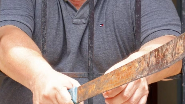 Intentó PRIVAR DE LA VIDA a un hombre usando un machete y no lo logró; hoy está en prisión