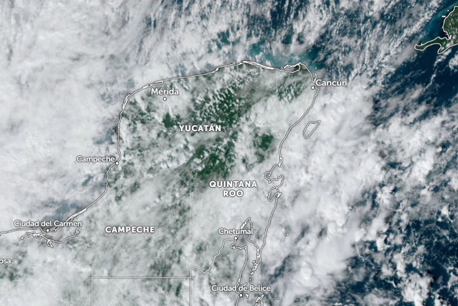 El clima en Cancún se verá afectado por el frente frío número 8