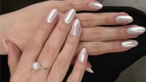 Perla clásica satinada