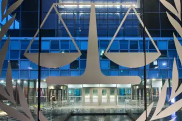 La Corte Penal Internacional en La Haya, Holanda.