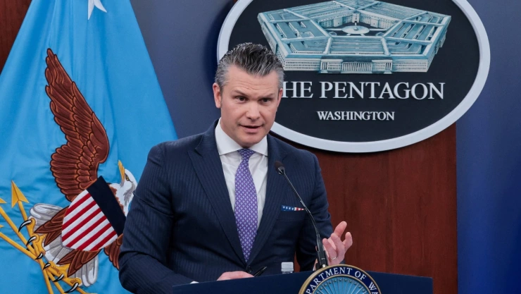 Pete Hegseth, secretario de guerra de Estados Unidos.