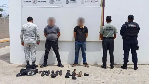 Detenidos en sector Aeropuerto en Culiacán