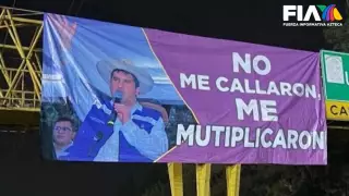 Recuerdan a Carlos Manzo en Uruapan.