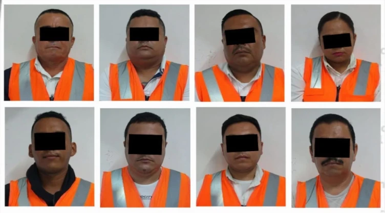 Son ocho los policías detenidos por supuestos nexos con el cártel de “El Mencho”.