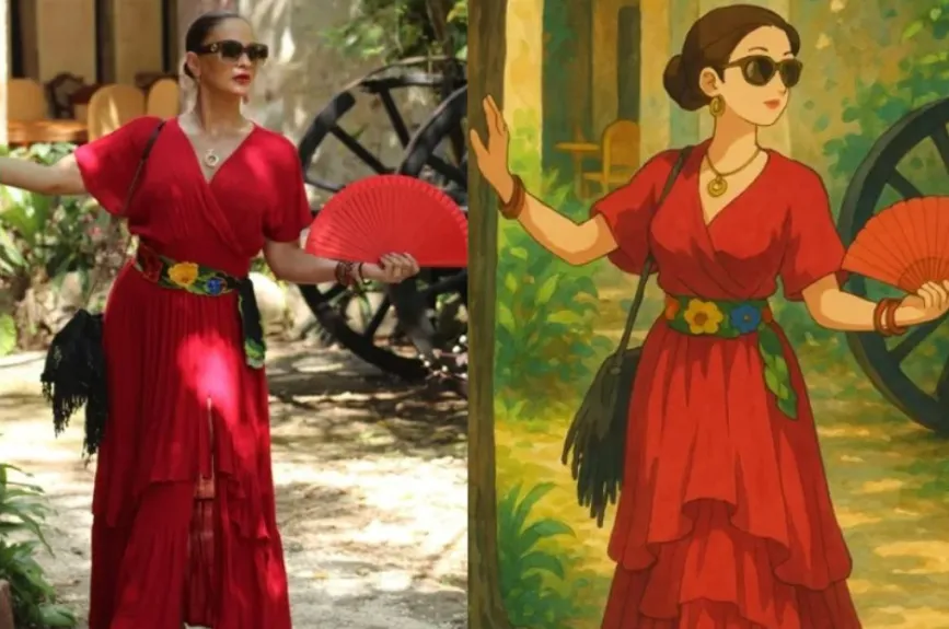 Estos famosos se unieron Ghibli | Crédito: Instagram @ / Generada por IA