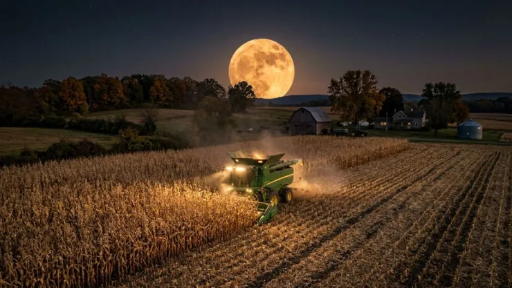 Luna de cosecha septiembre 2026: fecha y origien del nombre