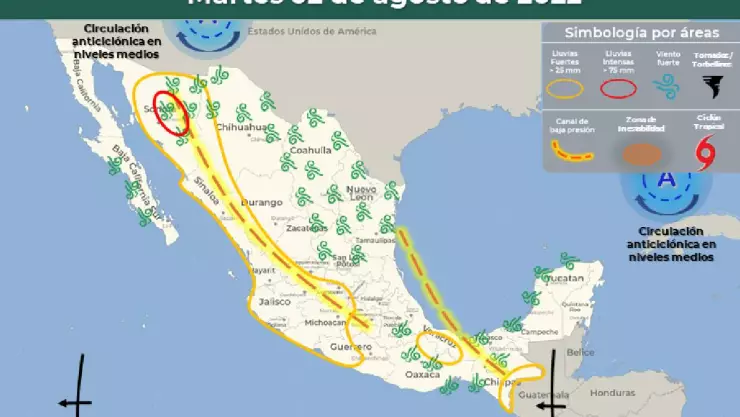 clima en quintana roo 2 de agosto de 2022
