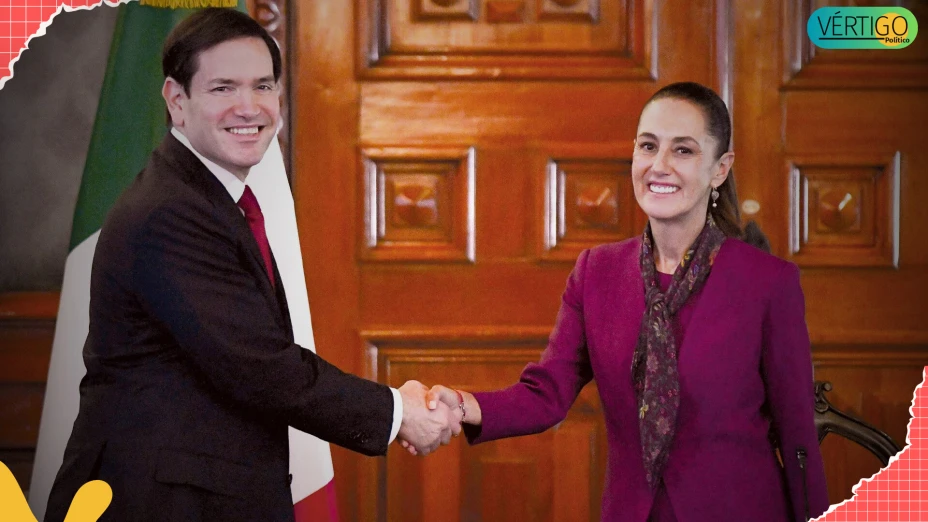 Marco Rubio y Claudia Sheinbaum
