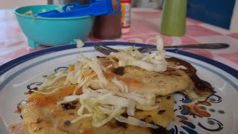 Pupusas en Mazatlán
