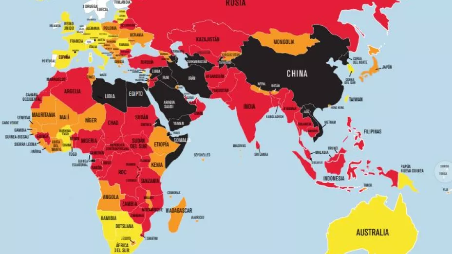 Censura informativa en Rusia