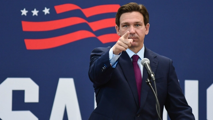 Ron DeSantis, gobernador republicano del estado de Florida