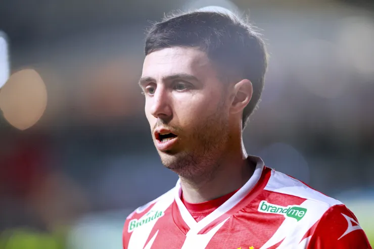 José Antonio Paradela de Necaxa durante el partido de ida de cuartos de final entre Necaxa y Tigres UANL por la Liga BBVA MX.