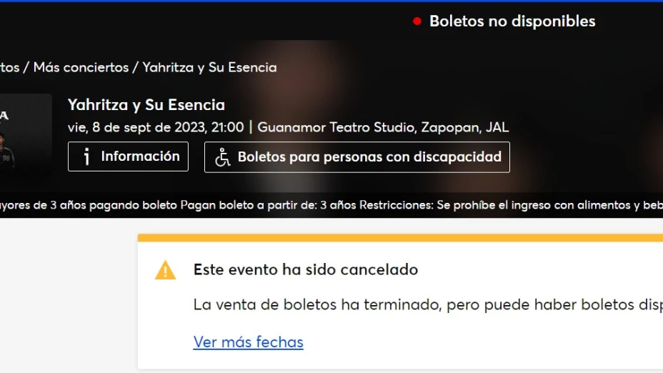 Yahritza y Su Esencia cancelan concierto