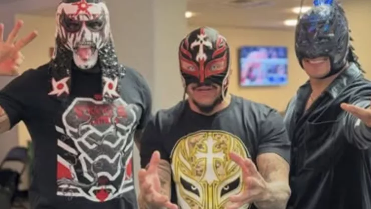 Penta, Rey Mysterio y Dragón Lee