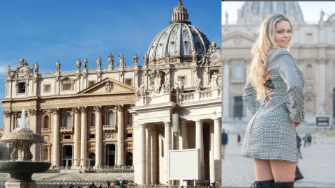 modelo vaticano vestimenta