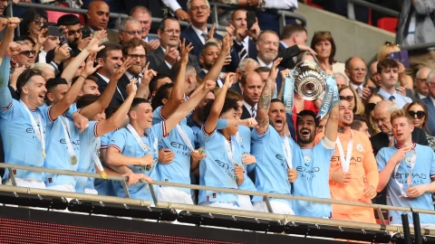Manchester City es campeón de la FA Cup