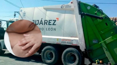 Localizan cuerpo de un bebé en bolsas de basura en Nuevo León