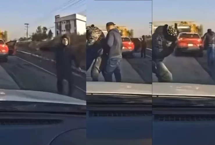 Presunto secuestro en la autopista México–Querétaro queda captado en video; autoridades no han informado