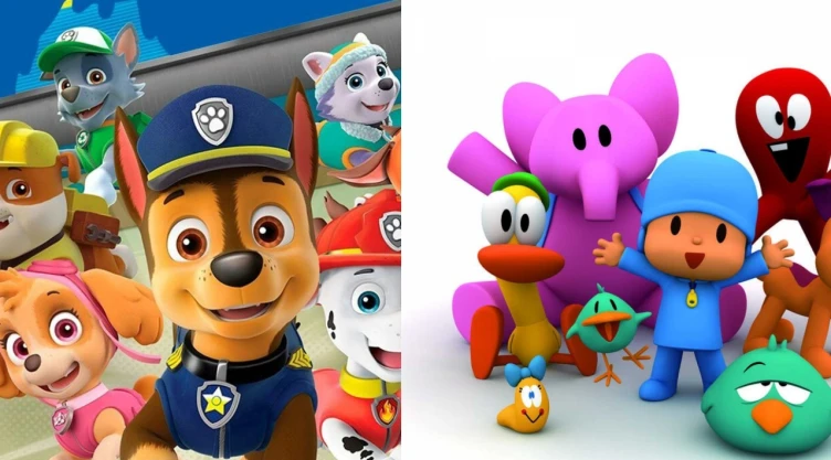 4 capítulos de Paw Patrol y Pocoyó para enseñar a los niños a respetar, compartir y ayuda