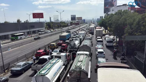Bloqueo sobre Periferico norte