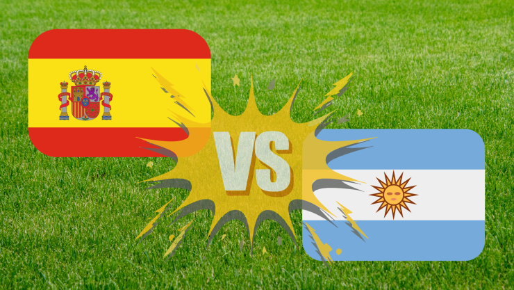España vs Argentina HORA EXACTA en Estados Unidos